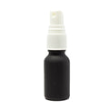 Frasco Negro Matizado 15ml con Atomizador