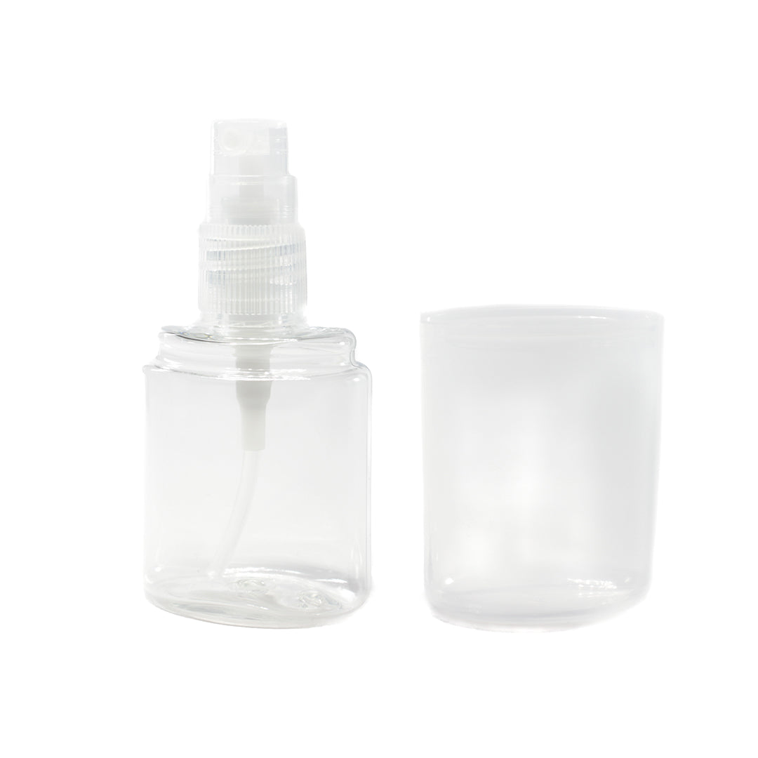 Frasco 30ml con Atomizador y Tapa Domo