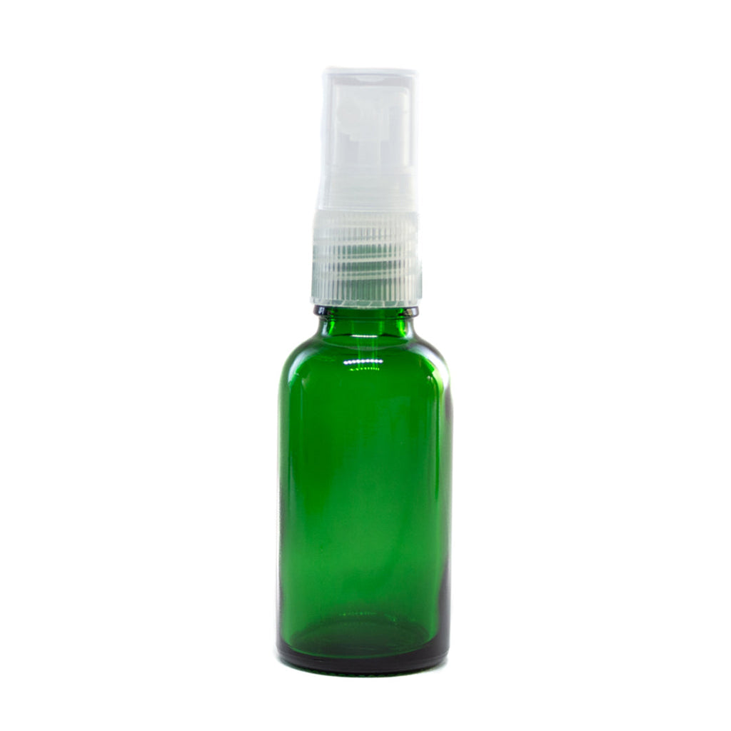 Frasco Verde 30ml con Atomizador