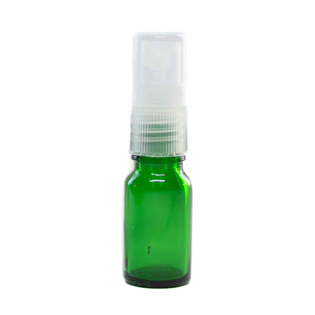 Frasco Verde 10ml con Atomizador