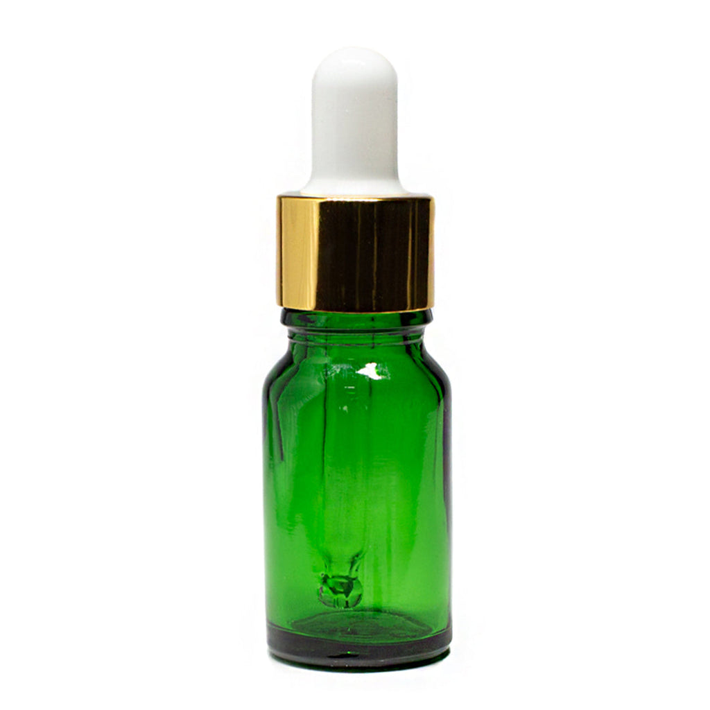 Frasco Verde 10ml con Bulbo
