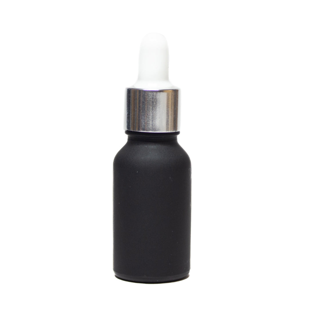 Frasco Negro Matizado 15ml con Bulbo