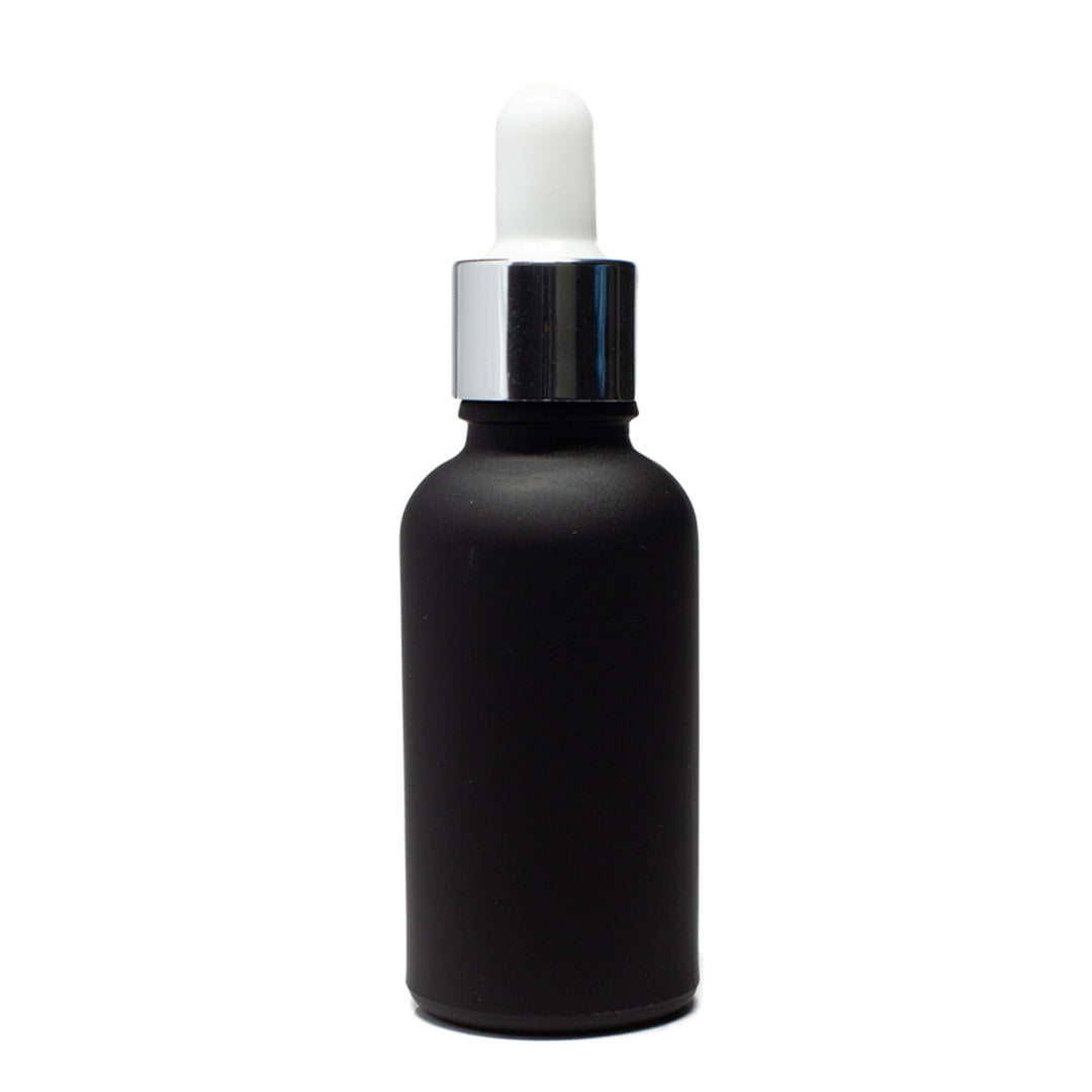 Frasco Negro Matizado 50ml con Bulbo