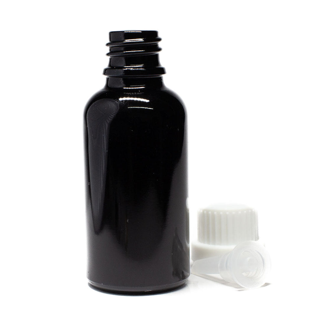 Frasco Negro 50ml con Inserto