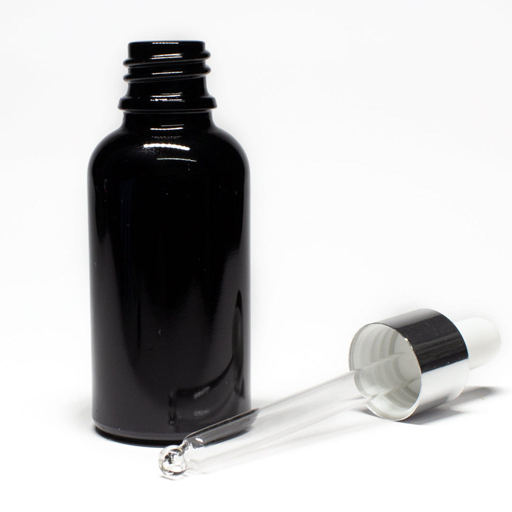 Frasco Negro 30ml con Bulbo