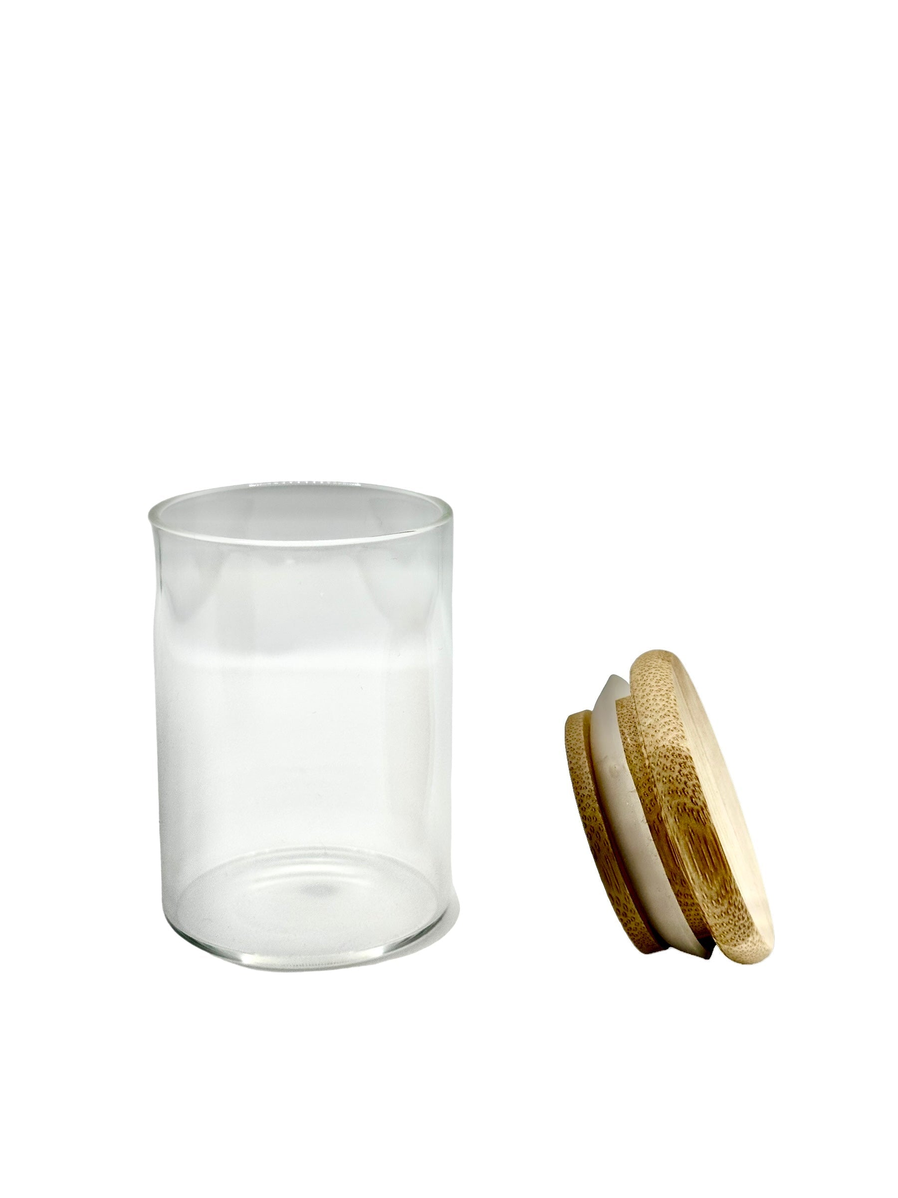 Tarro especiero 100ml con tapa de bambu