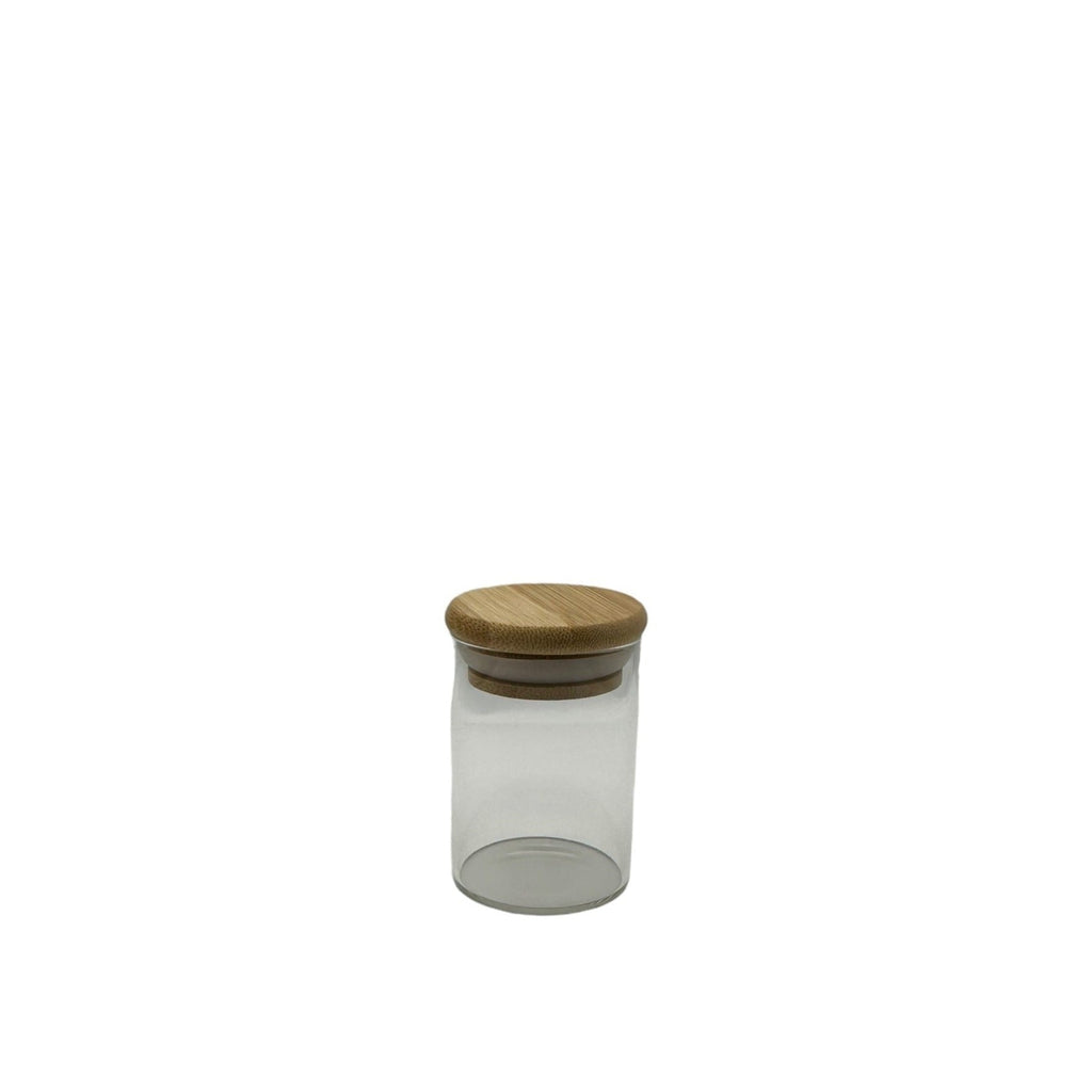 Tarro especiero 100ml con tapa de bambu