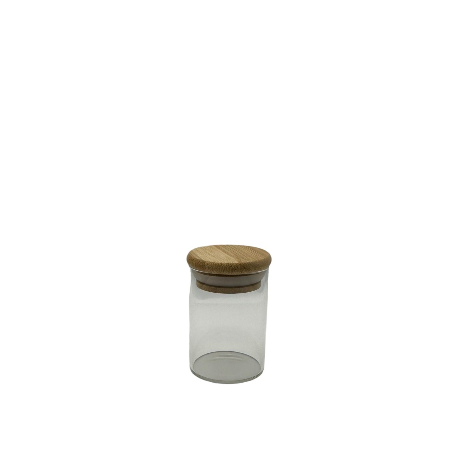 Tarro especiero 100ml con tapa de bambu