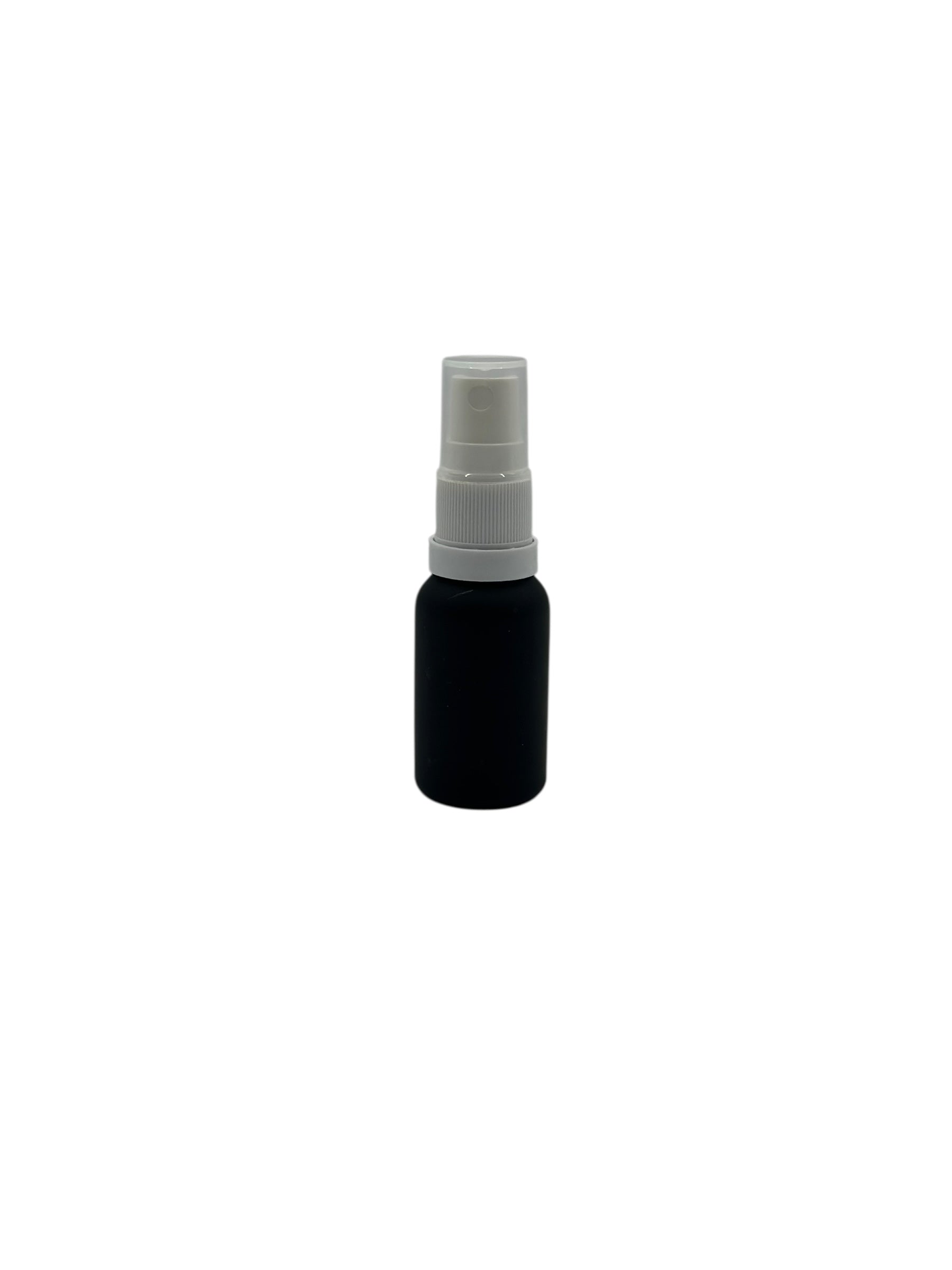 Frasco Negro Matizado 15ml con Atomizador