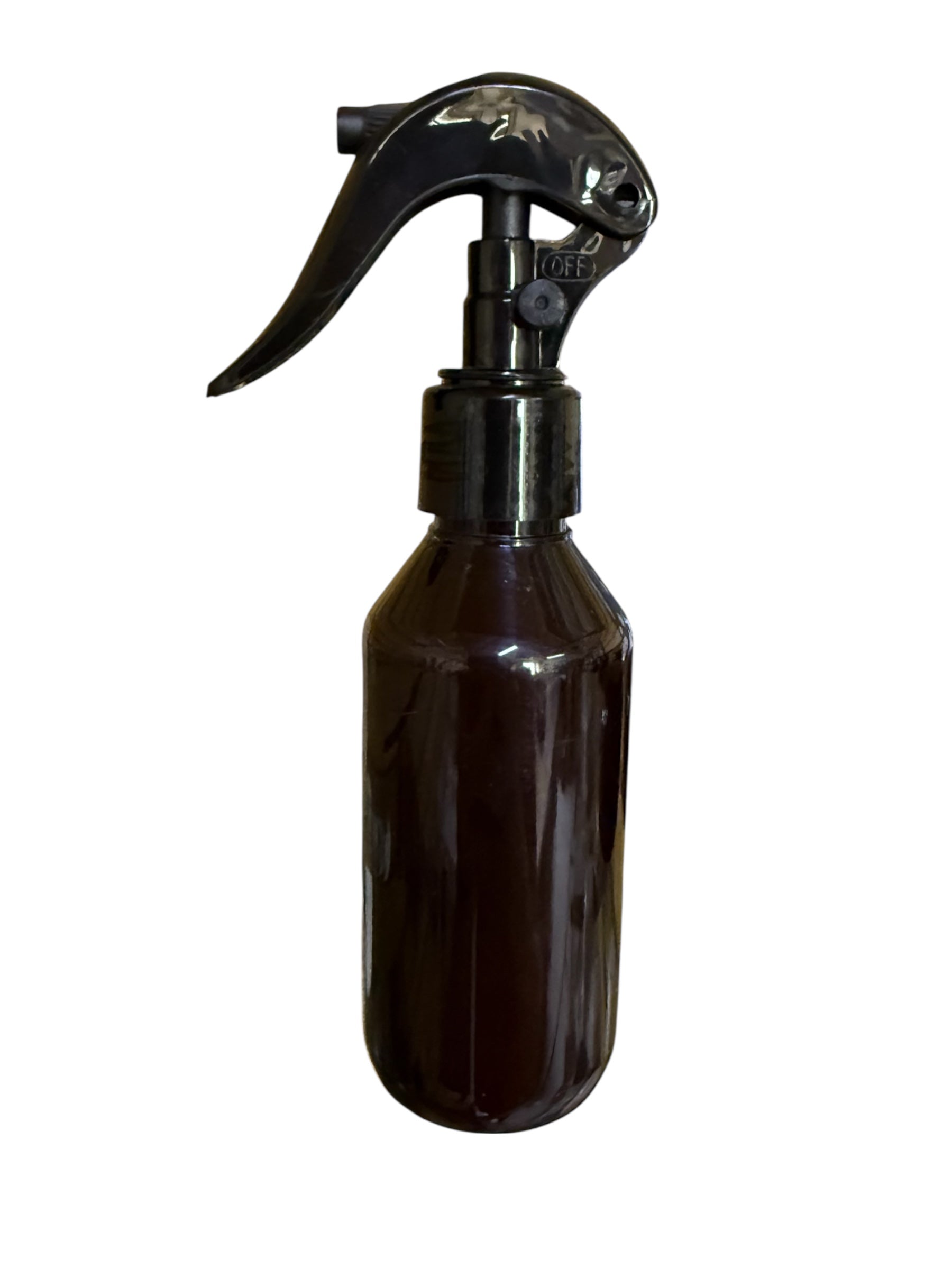 Envase de PET Ambar 120ML con Atomizador Minitiger