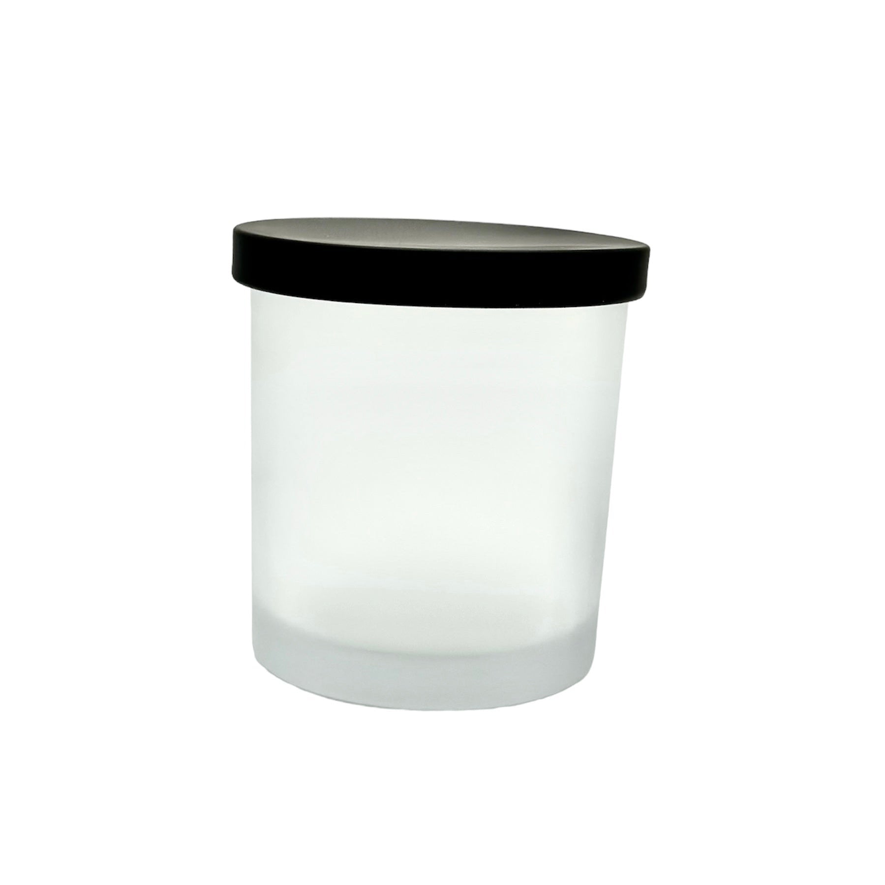 Envase Matizado Para Vela Con Tapa